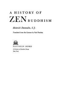 cover of the book History of Zen Buddhism