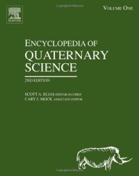 cover of the book Encyclopedia of Quaternary Science, Second Edition