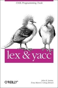 cover of the book Lex and Yacc [parsers, UNIX