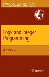 cover of the book Logic and Integer Programming 