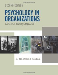 cover of the book Psychology in Organizations - The Social Identity Approach