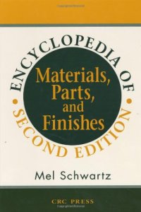 cover of the book Encyclopedia of materials, parts, and finishes