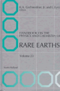 cover of the book Handbook on the Physics and Chemistry of Rare Earths. vol.23