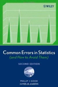 cover of the book Common Errors in Statistics [and how to avoid them]