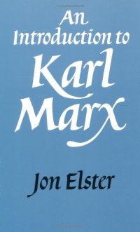 cover of the book An Introduction to Karl Marx