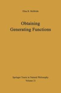 cover of the book Obtaining Generating Functions