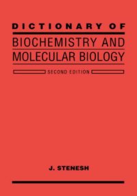 cover of the book Dictionary of Biochemistry and Molecular Biology