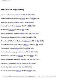 cover of the book 56.Software Engineering