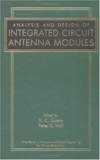 cover of the book Analysis and design of integrated circuit antenna modules