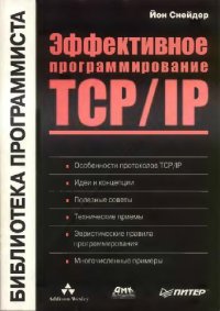 cover of the book Эффективное программирование TCP/IP: Особенности протоколов TCP/IP. Идеи и концепции. Полез. советы. Техн. приемы. Эврист. правила программирования. Многочисл. примеры