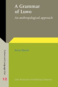 cover of the book A Grammar of Luwo: An anthropological approach