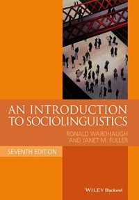 cover of the book An Introduction to Sociolinguistics