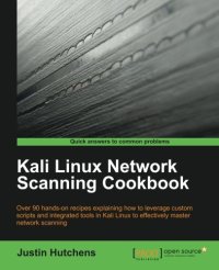 cover of the book Kali Linux Network Scanning Cookbook