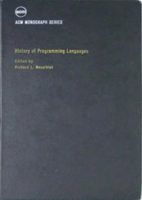 cover of the book History of programming languages