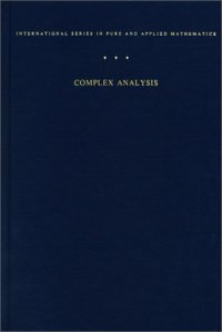 cover of the book Complex Analysis: An Introduction to the Theory of Analytic Functions of One Complex Variable