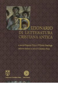 cover of the book Dizionario di letteratura cristiana antica