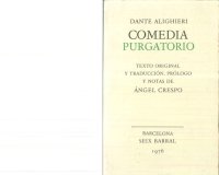 cover of the book Comedia / 2: Purgatorio.