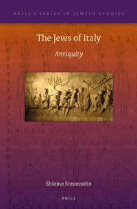 cover of the book The Jews of Italy: Antiquity