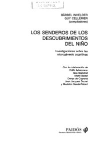 cover of the book Los Senderos de los Descubrimientos del niño