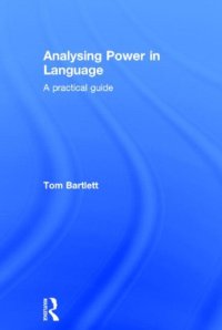 cover of the book Analysing Power in Language: A practical guide