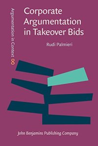 cover of the book Corporate argumentation in takeover bids