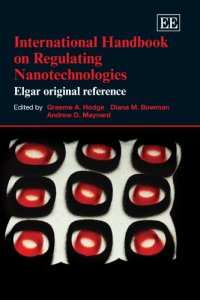 cover of the book International Handbook on Regulating Nanotechnologies