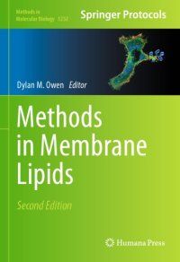 cover of the book Methods in Membrane Lipids