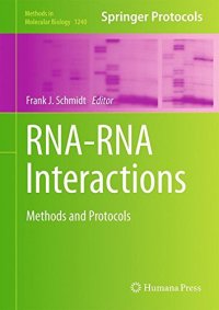 cover of the book RNA-RNA Interactions: Methods and Protocols