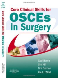 cover of the book Core clinical skills for OSCEs in surgery