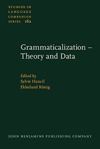 cover of the book Grammaticalization - Theory and Data