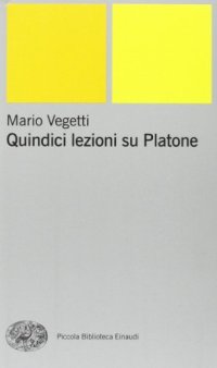 cover of the book Quindici lezioni su Platone