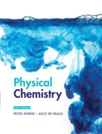 cover of the book Atkins' Physical chemistry