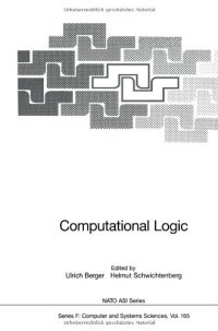 cover of the book Computational Logic