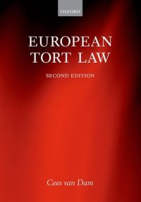 cover of the book European tort law