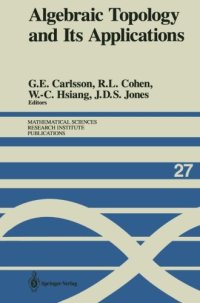 cover of the book Algebraic topology and its applications