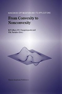 cover of the book From convexity to nonconvexity