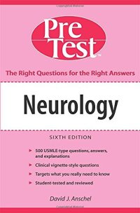 cover of the book Neurology : PreTest self-assessment and review