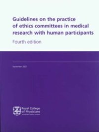 cover of the book Guidelines on the practice of ethics committees in medical research with human participants