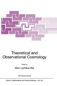 cover of the book Theoretical and observational cosmology