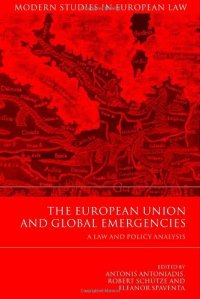 cover of the book The European Union and global emergencies : a law and policy analysis