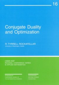 cover of the book Conjugate duality and optimization