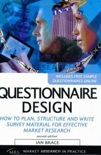 cover of the book Questionnaire design : how to plan, structure and write survey material for effective market research