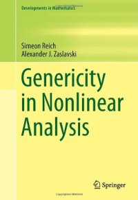 cover of the book Genericity in nonlinear analysis