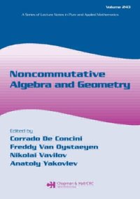 cover of the book Noncommutative algebra and geometry