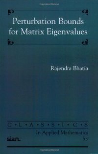 cover of the book Perturbation bounds for matrix eigenvalues