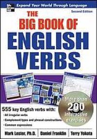 cover of the book The big book of English verbs