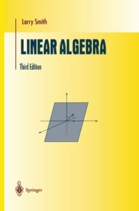 cover of the book Linear Algebra