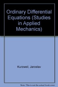 cover of the book Ordinary differential equations : introduction to the theory of ordinary differential equations in the real domain