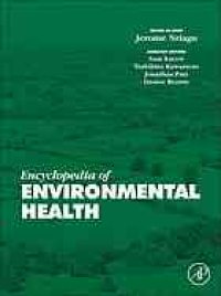 cover of the book Encyclopedia of environmental health