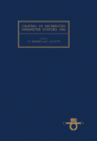 cover of the book Control of distributed parameter systems, 1982 : proceedings of the Third IFAC symposium, Toulouse, France, 29 June-2 July 1982